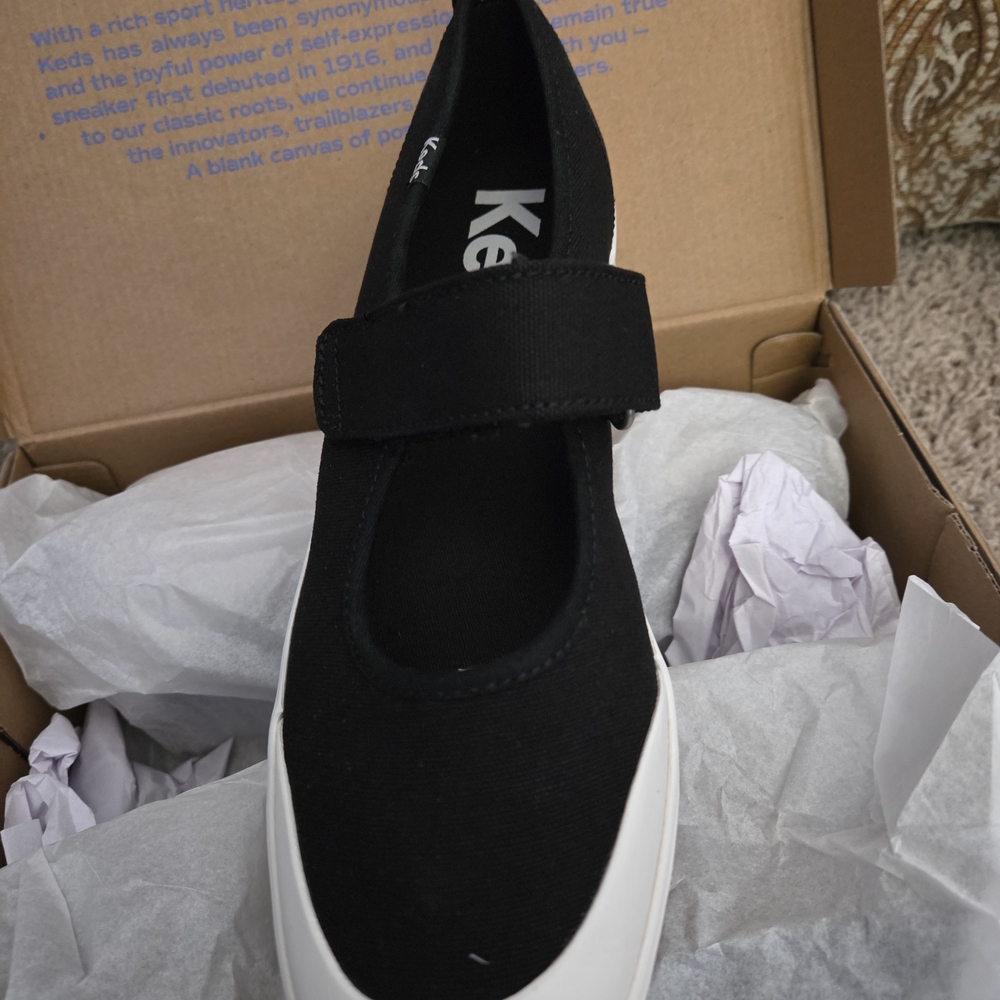 Keds Kids Black and White Sneakers
